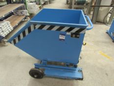 Baver KW-ET250 mobile tipping skip with FT mount Y