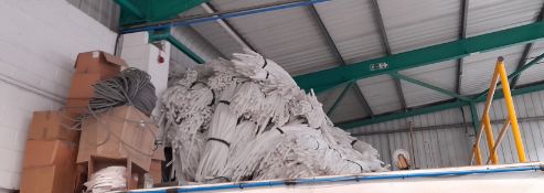 Large quantity of uPVC insulated foam rubber (loca