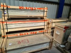 10 x various crates of great wall glass clear temp