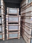 7 x crates of great wall glass clear float glass (