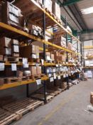 9 bays of various Link 51E pallet racking