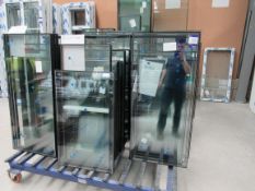 Quantity of double glazed glass units to 3 stock t