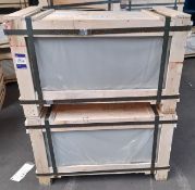 7 x crates of great wall glass clear float glass (