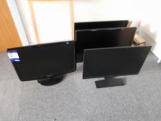 4 x various monitors (Located in unit 20 – first f
