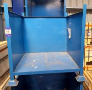 15 x 10 x open fronted stackable steel stillages (