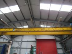 Technical Cranes Ltd twin girder gantry crane 15m