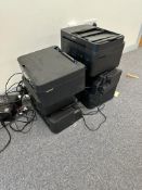 Quantity of various printers, working condition un