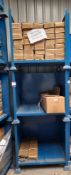 3 x open fronted stackable steel stillages 600x910