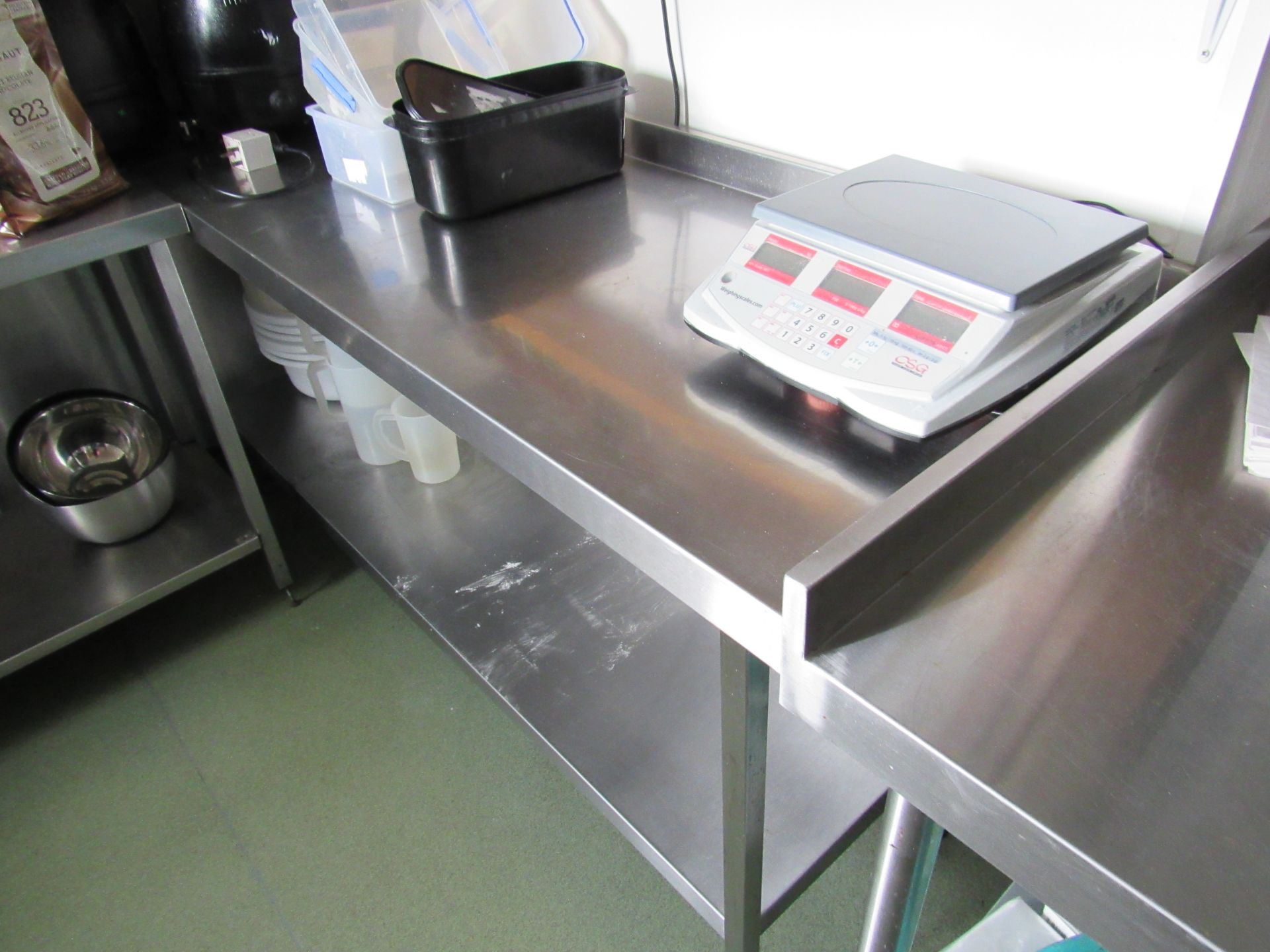 Stainless Steel Prep table with undershelf - Image 2 of 2