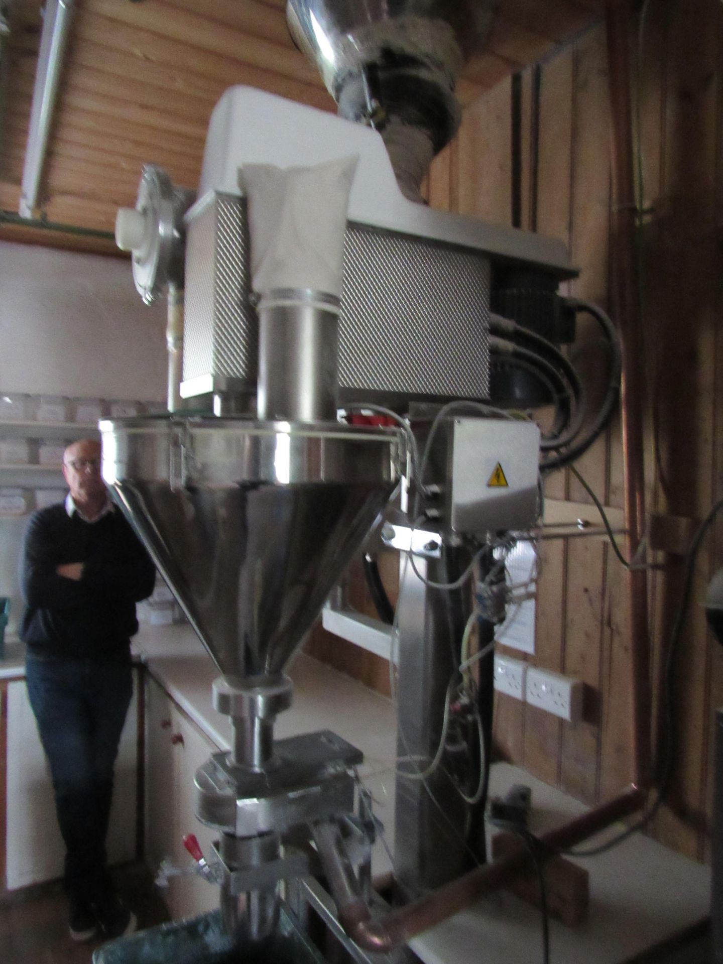 Ward Becker / Guttridge mechanical batch weigher / flour bagging machine with control system - Image 10 of 17
