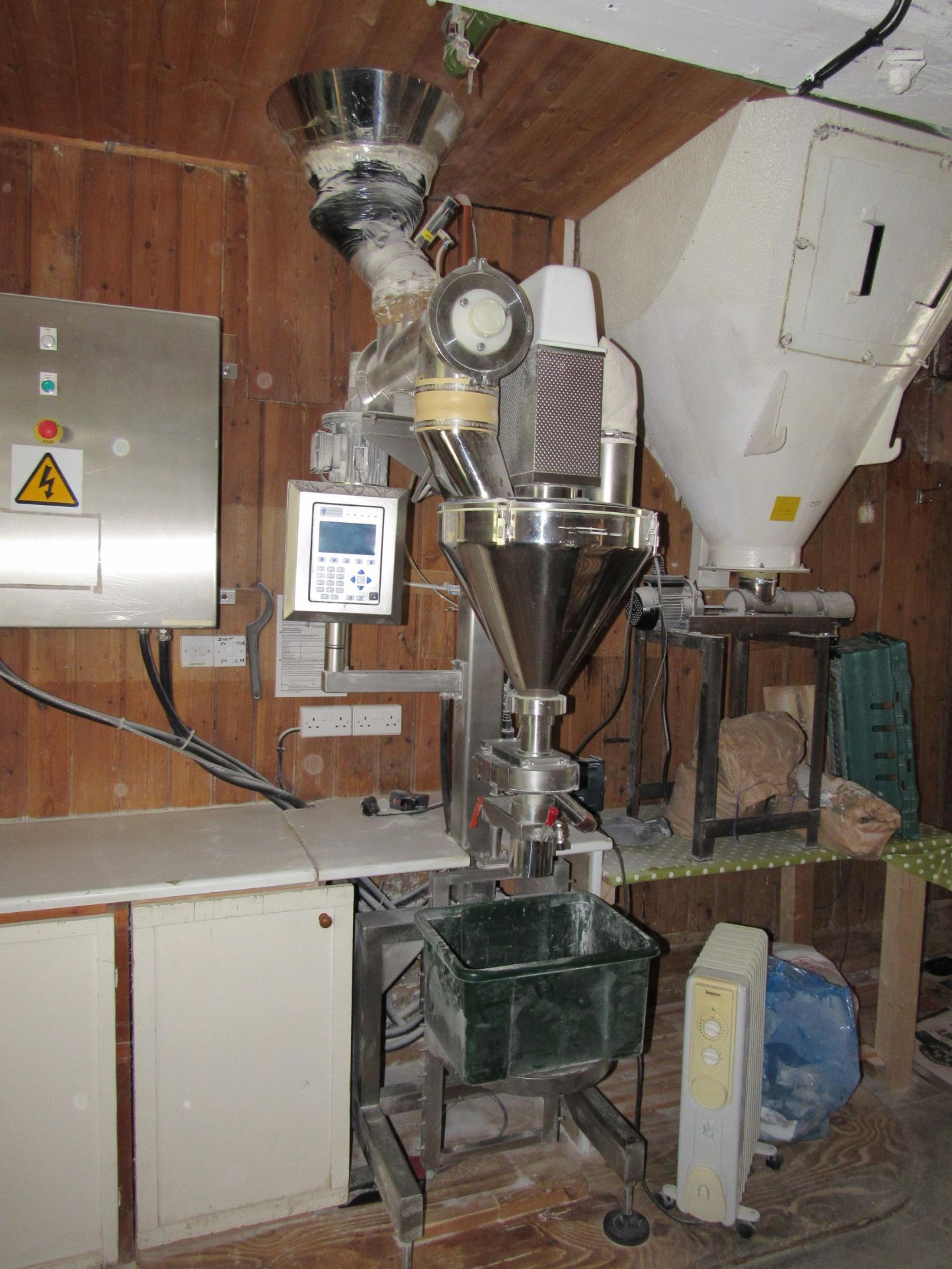Ward Becker / Guttridge mechanical batch weigher / flour bagging machine with control system - Image 13 of 17