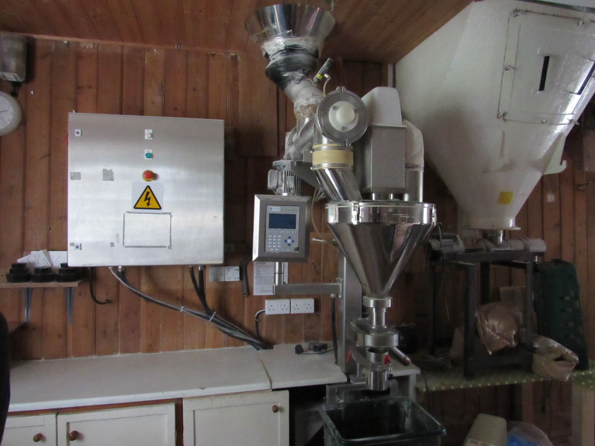 Ward Becker / Guttridge mechanical batch weigher / flour bagging machine with control system - Image 12 of 17