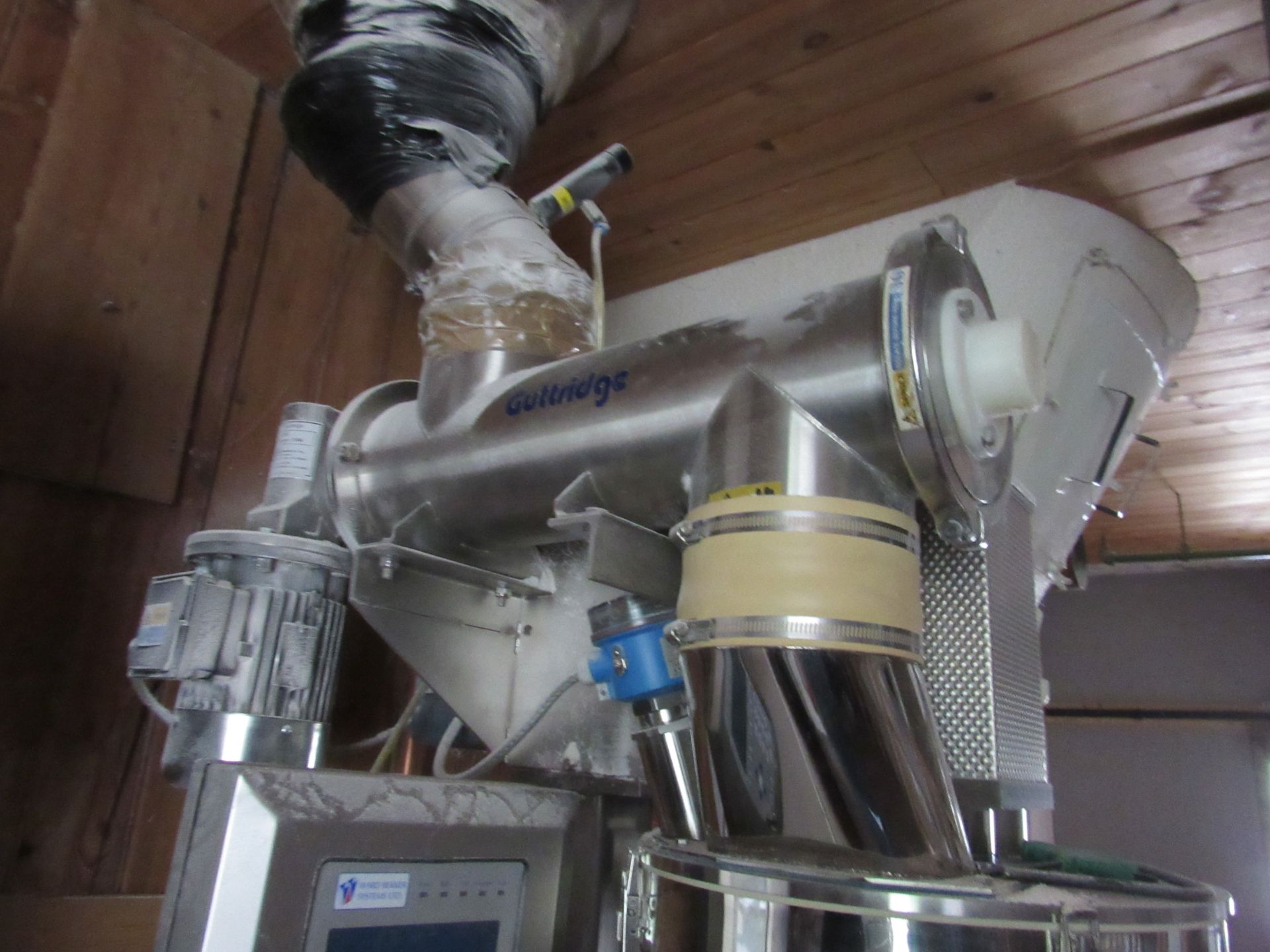 Ward Becker / Guttridge mechanical batch weigher / flour bagging machine with control system - Image 8 of 17