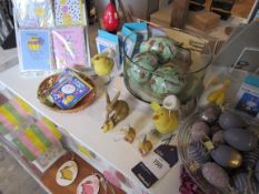 Quantity of easter cards and gifts to shelf