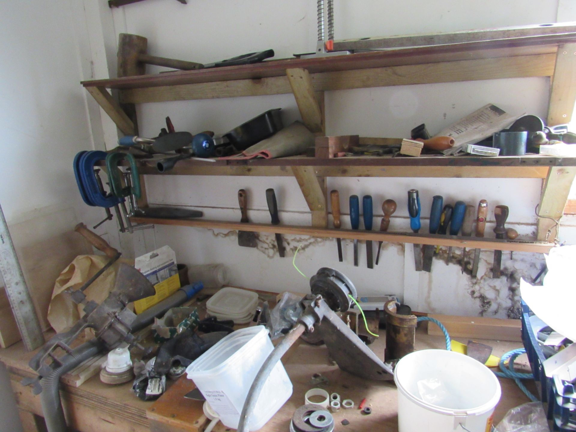 Selection of assorted hand tools