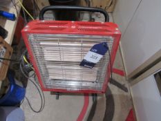 Sealey 1.4/2.8KW Ceramic heater