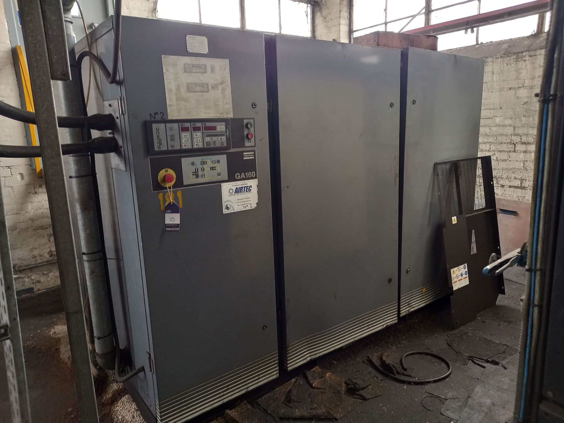 Atlas Copco GA160 Air Compressor (spares/repairs)