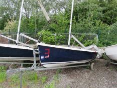 Hartley Wayfarer Class Dinghy, 15’ 10” 2016, Registration Number 11145 with Trailer Asset Number