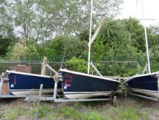 Hartley Wayfarer Class Dinghy, 15’ 10” 2016, Registration Number 11157 with Trailer Asset Number