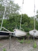 Hartley Wayfarer Class Dinghy, 15’ 10” 2000 Registration Number 10627, with Trailer Asset Number