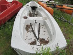 RS VISION BOAT missing cover with Trailer Asset Number W8031