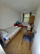 Contents to bedrooms 9-15 each to include; mobile bed, wardrobe, drawers, armchair etc