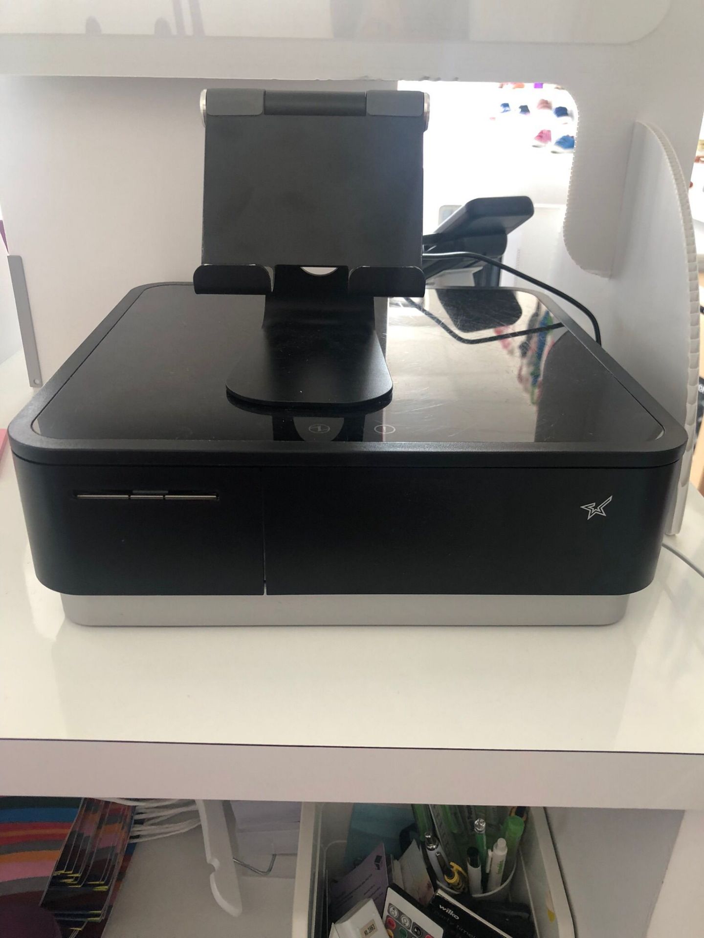 Star Micronics mPOP POP10BLK Thermal Printer and Cash Drawer, Serial Number 2572018100600536