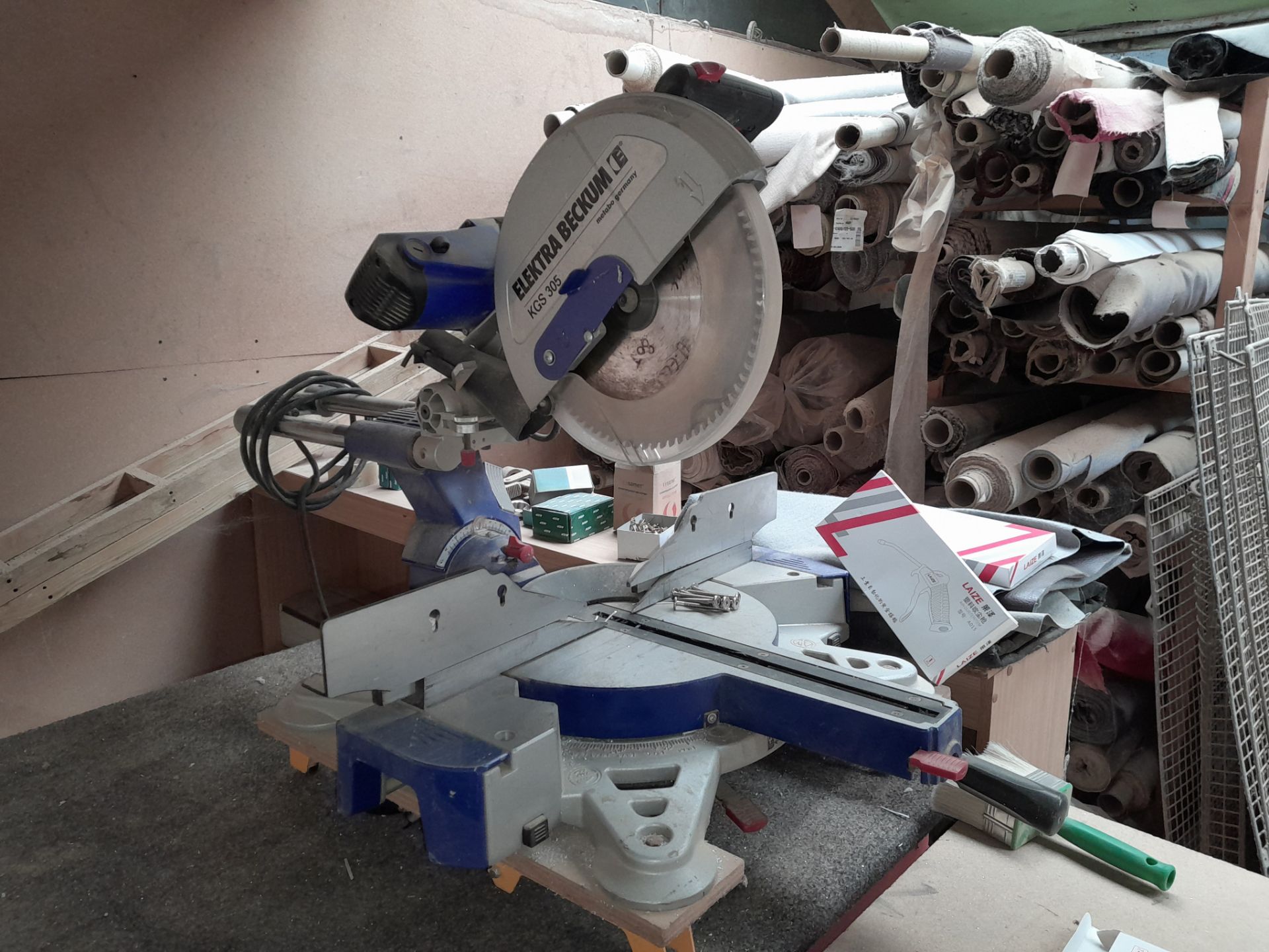 Elektra Beckum KGS305 Slide Compound Mitre Saw - Bild 6 aus 6