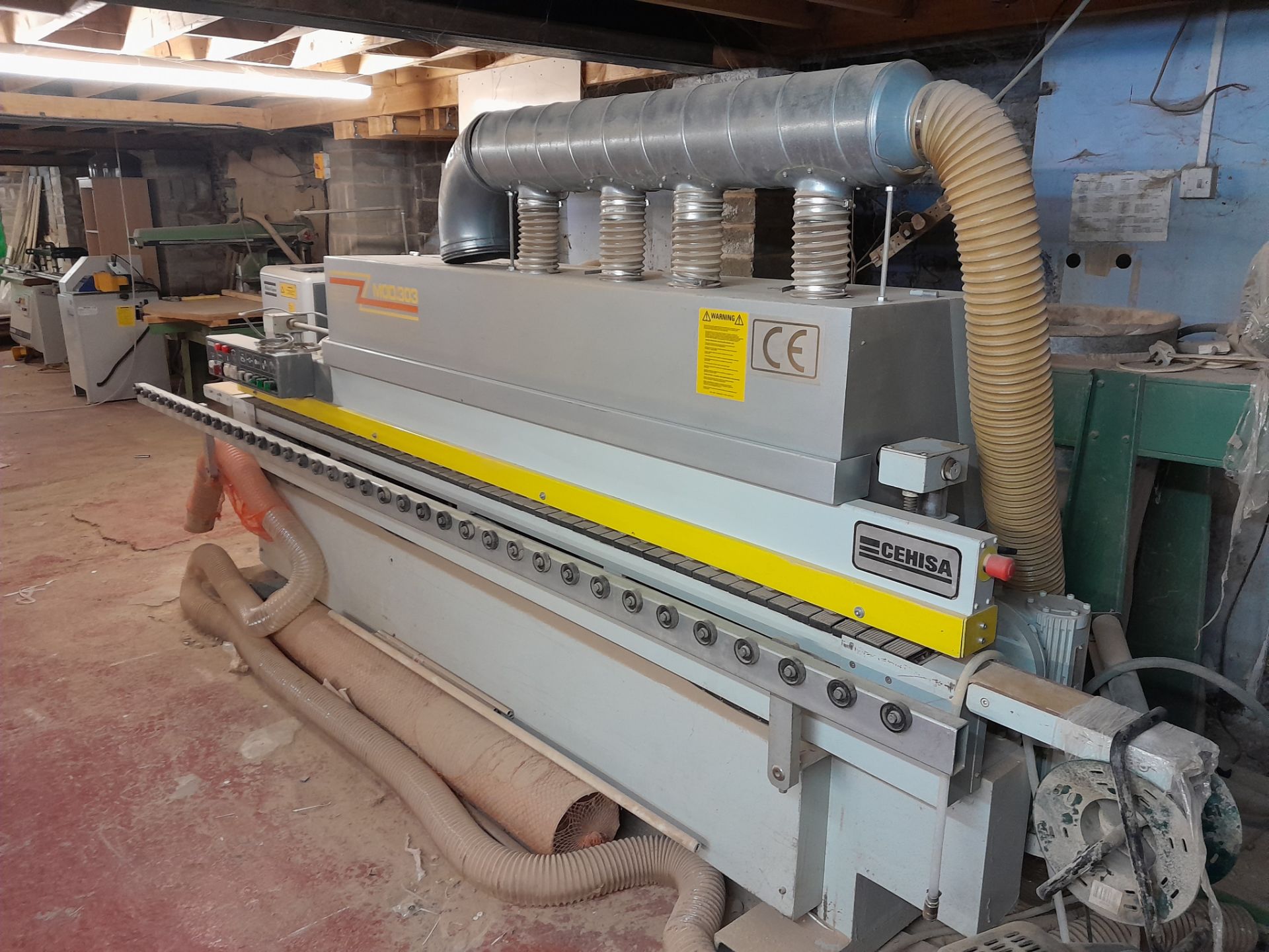 Cehisa Model 303 Edgebander, 583, 5.7KW with Wood - Bild 3 aus 9