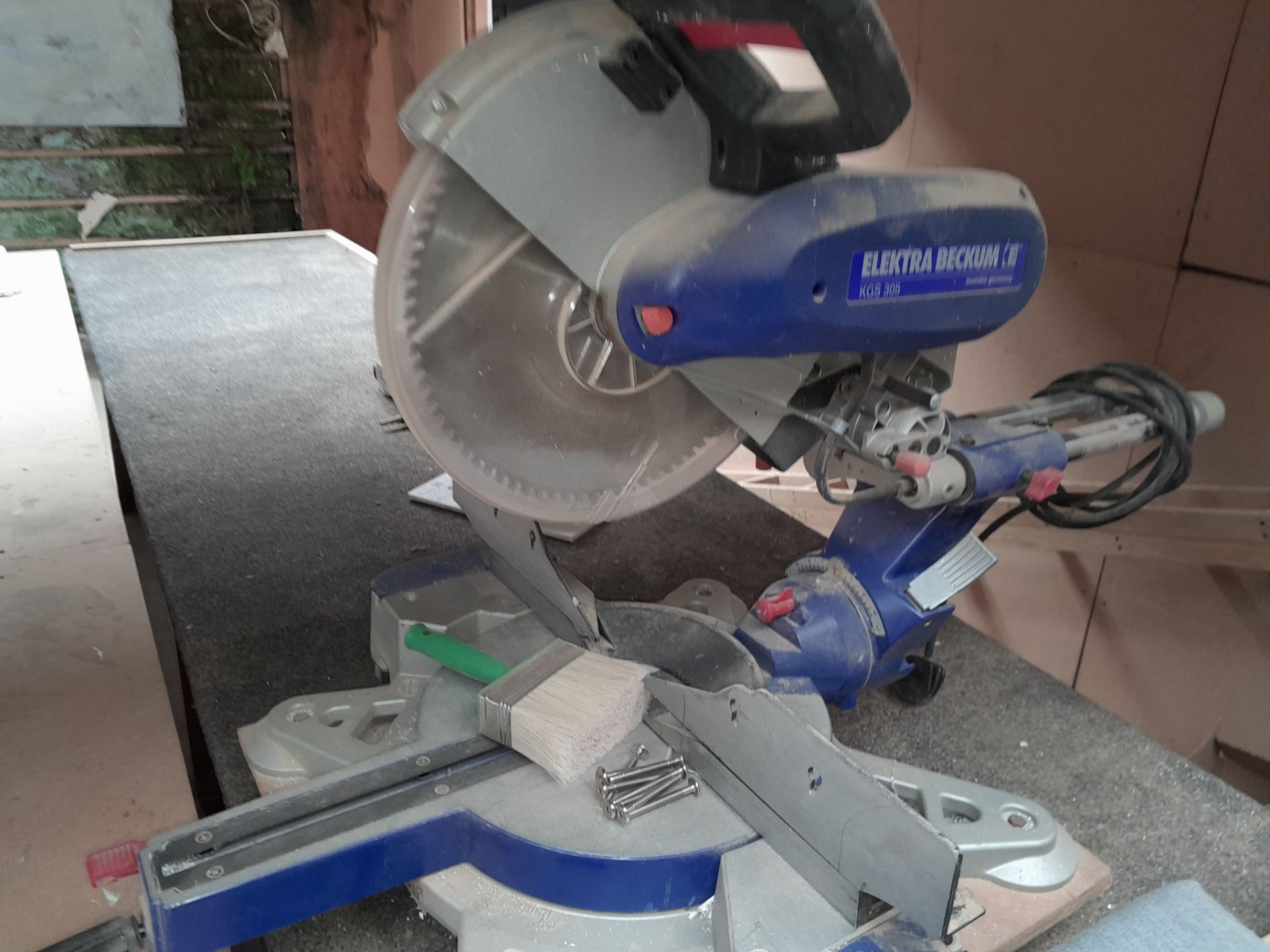 Elektra Beckum KGS305 Slide Compound Mitre Saw - Bild 3 aus 6