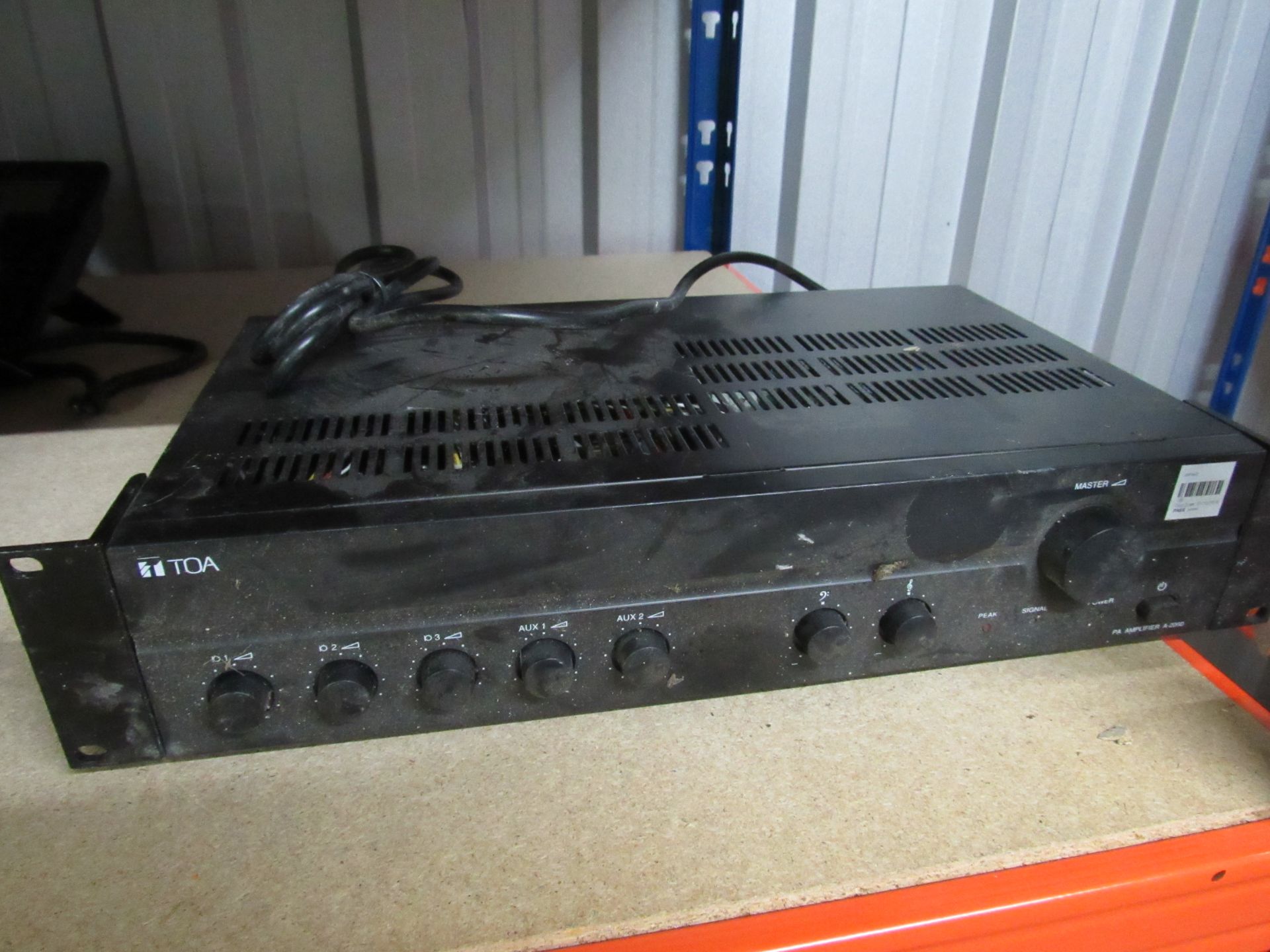 TOA A2060 PA Amplifier, 240V