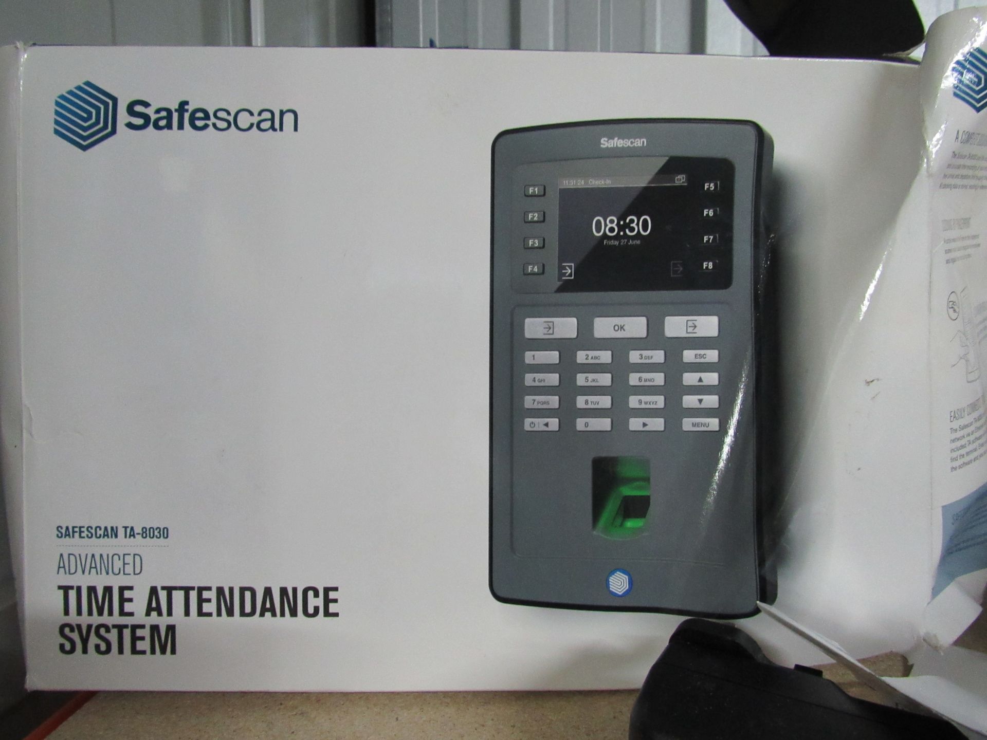 Safescan TA-8030 Time Attendance systems - Image 3 of 3