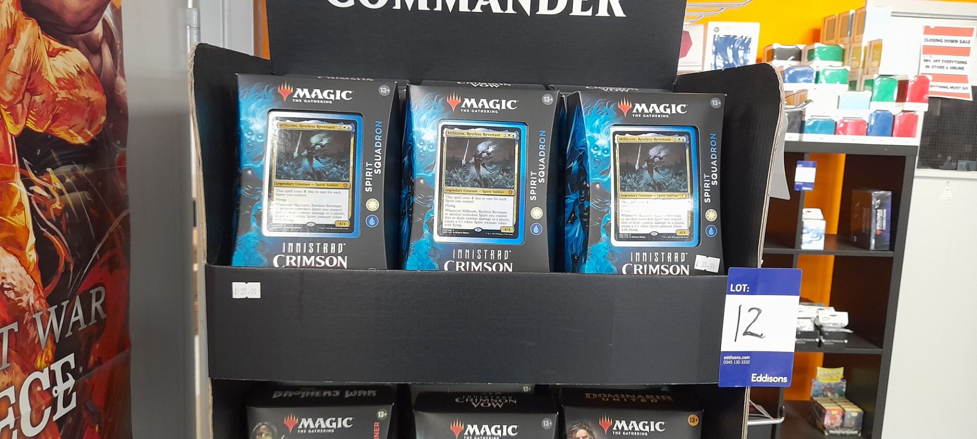 Quantity of Magic the Gathering Box Sets to Include Innistrad Crimson Vow, Dominaria Utd, Kamigawa - Bild 2 aus 6