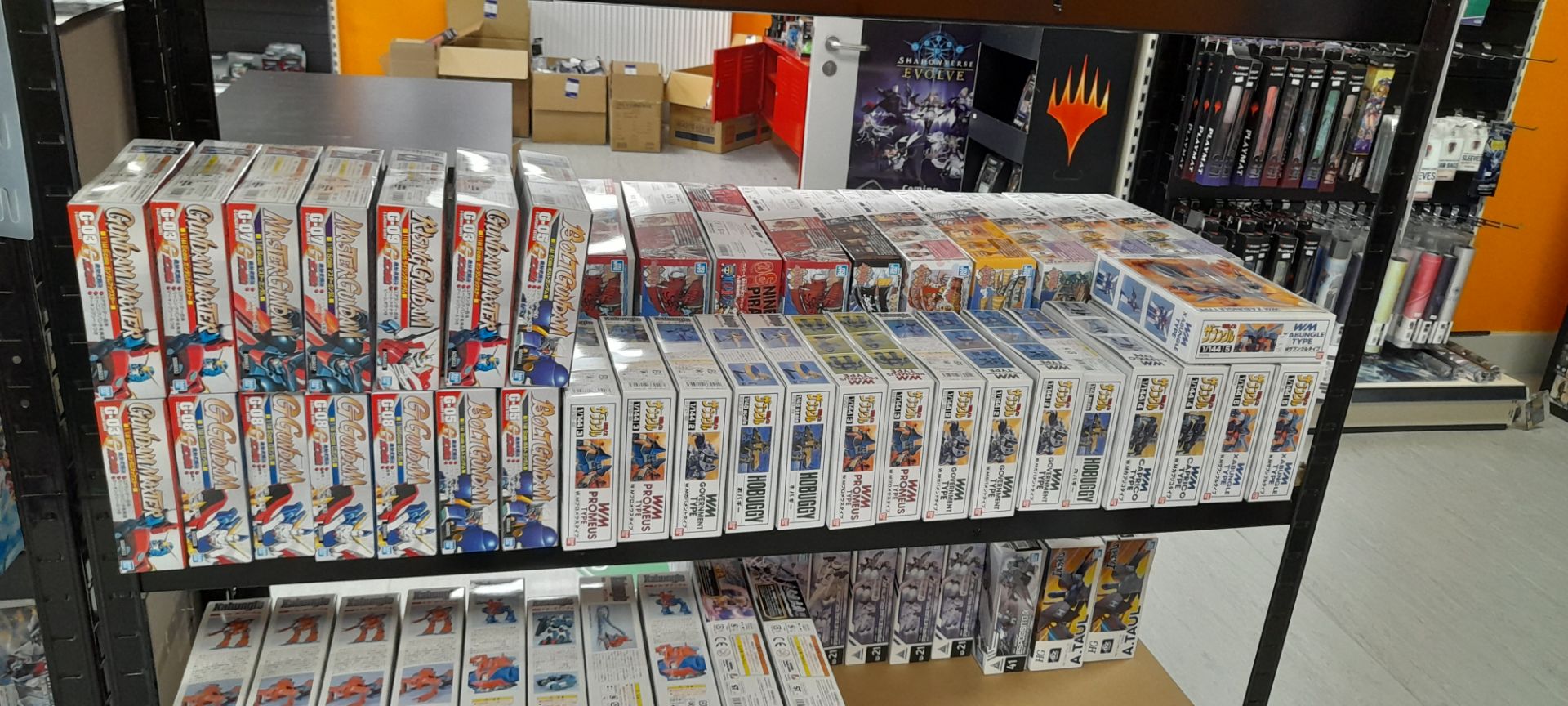 Contents of Racking to Include Various Bandai Plastic Model Kits Including Bolt Gundam, Bleach and - Bild 3 aus 8