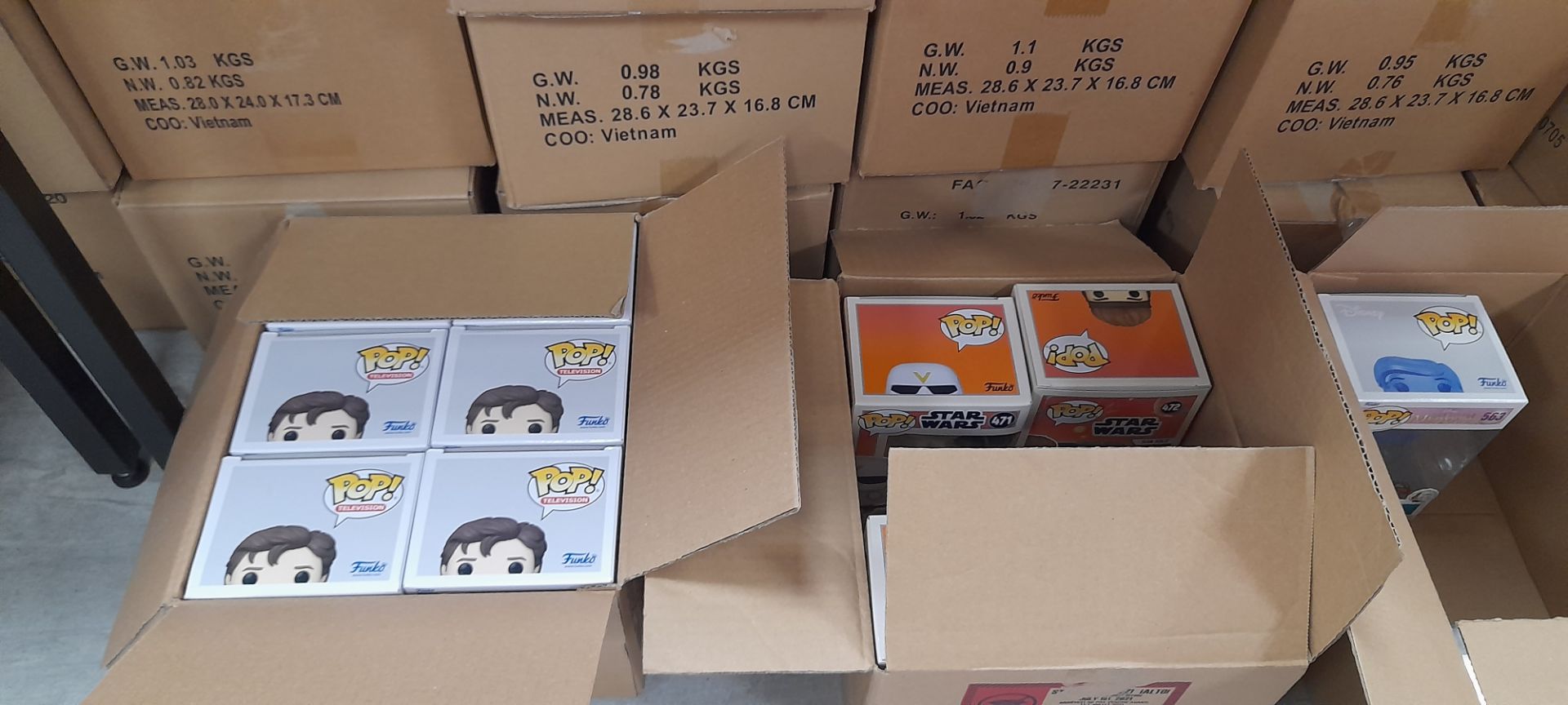 Quantity of various Funko POP figures to boxes (Quantities subject to Change, TBC 20/06/23) - Bild 2 aus 4