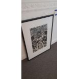 Black & White Photo Print Stock Exchange Frame 64x