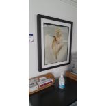 Colour Art Photo Print Wood Frame 65x74cm, Print 4