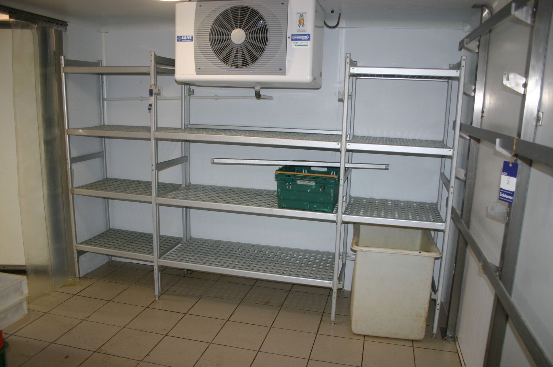 Qty of Metal Framed Cold Room Racking