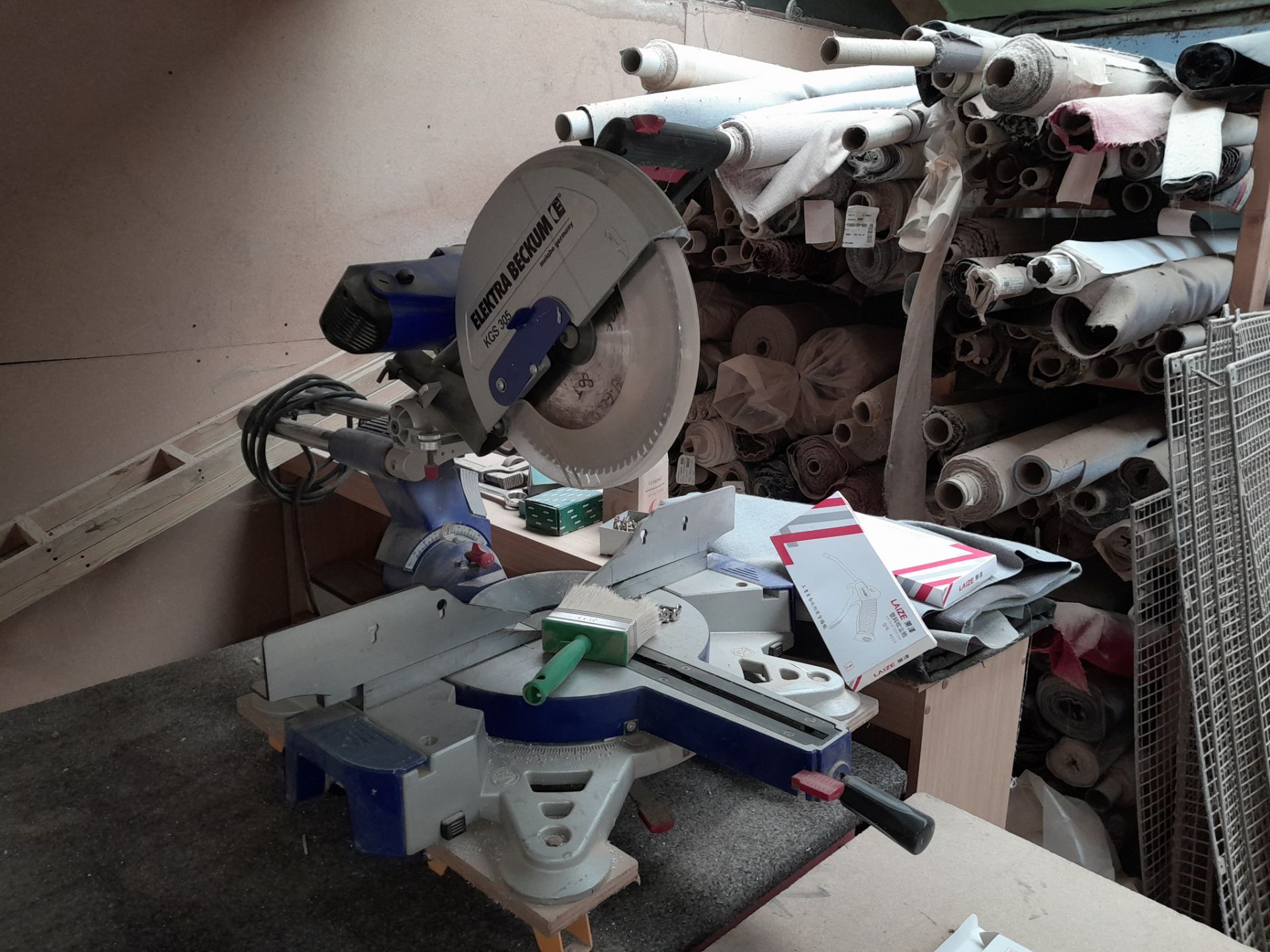 Elektra Beckum KGS305 Slide Compound Mitre Saw - Bild 2 aus 6