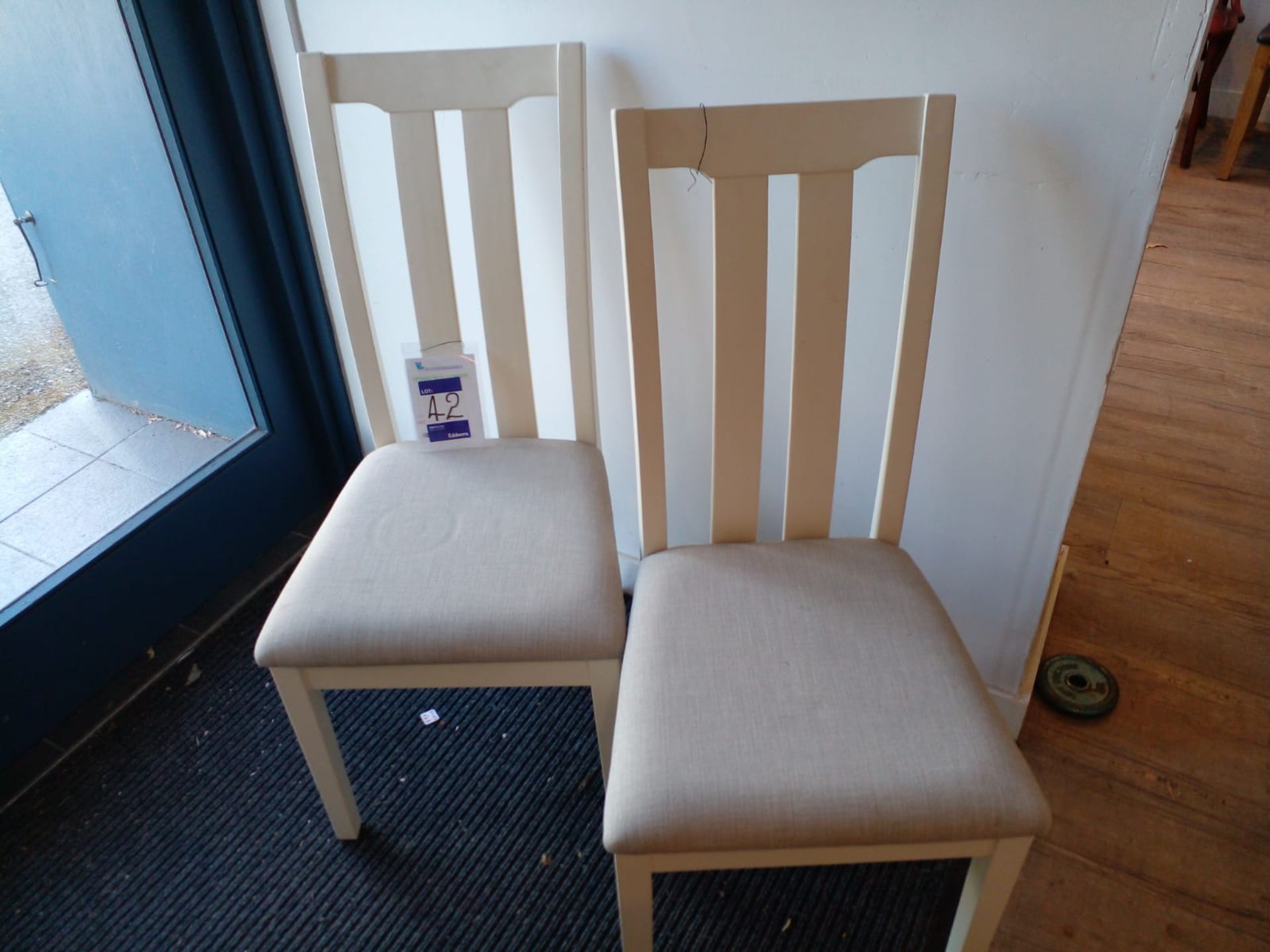 2 Matching dining chairs