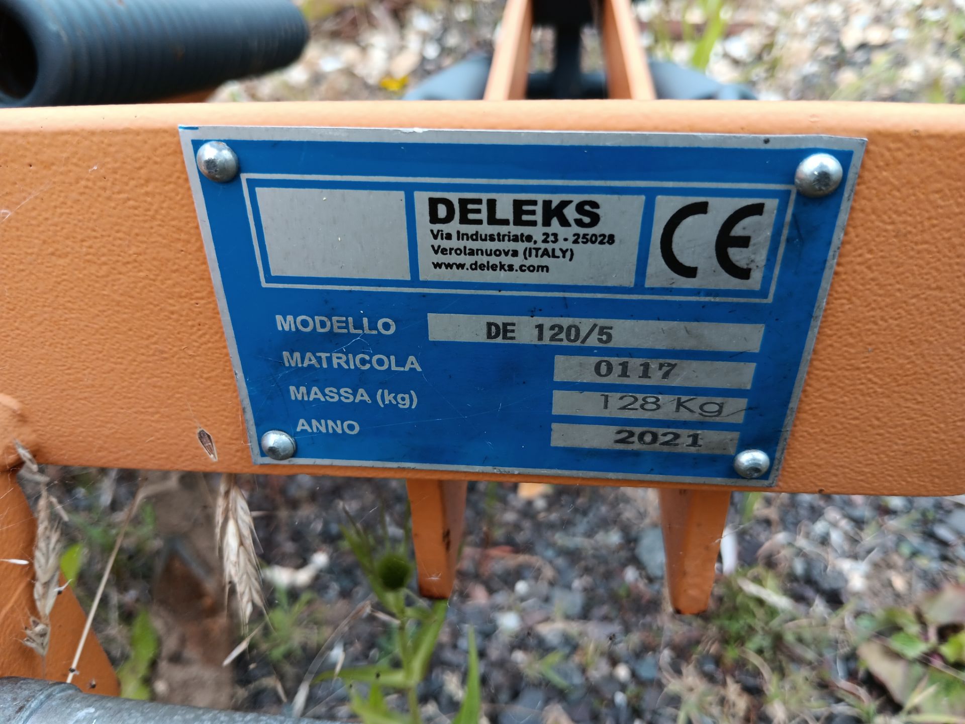 Deleks DE120/5 cultivator, S/N 0117 (2021) - Image 3 of 3
