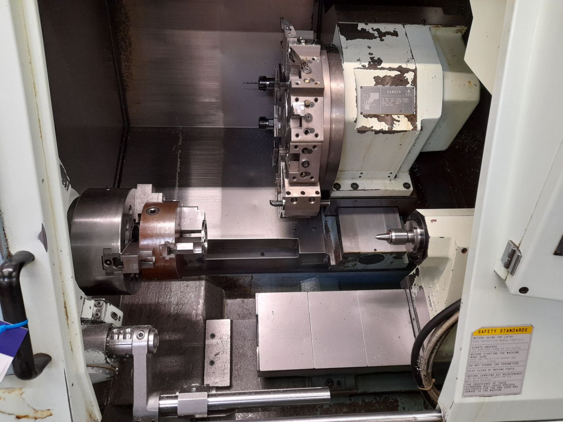 Biglia B501 3 axis CNC Turning Centre Serial numbe - Image 4 of 8