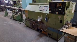 Dainichi B35 CNC Lathe with LNS hydrobar hydraulic