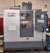 Leadwell V20i vertical machining centre Serial num