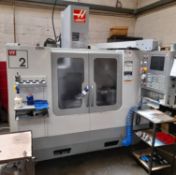 Haas VF2 4 axis vertical machining centre, model V