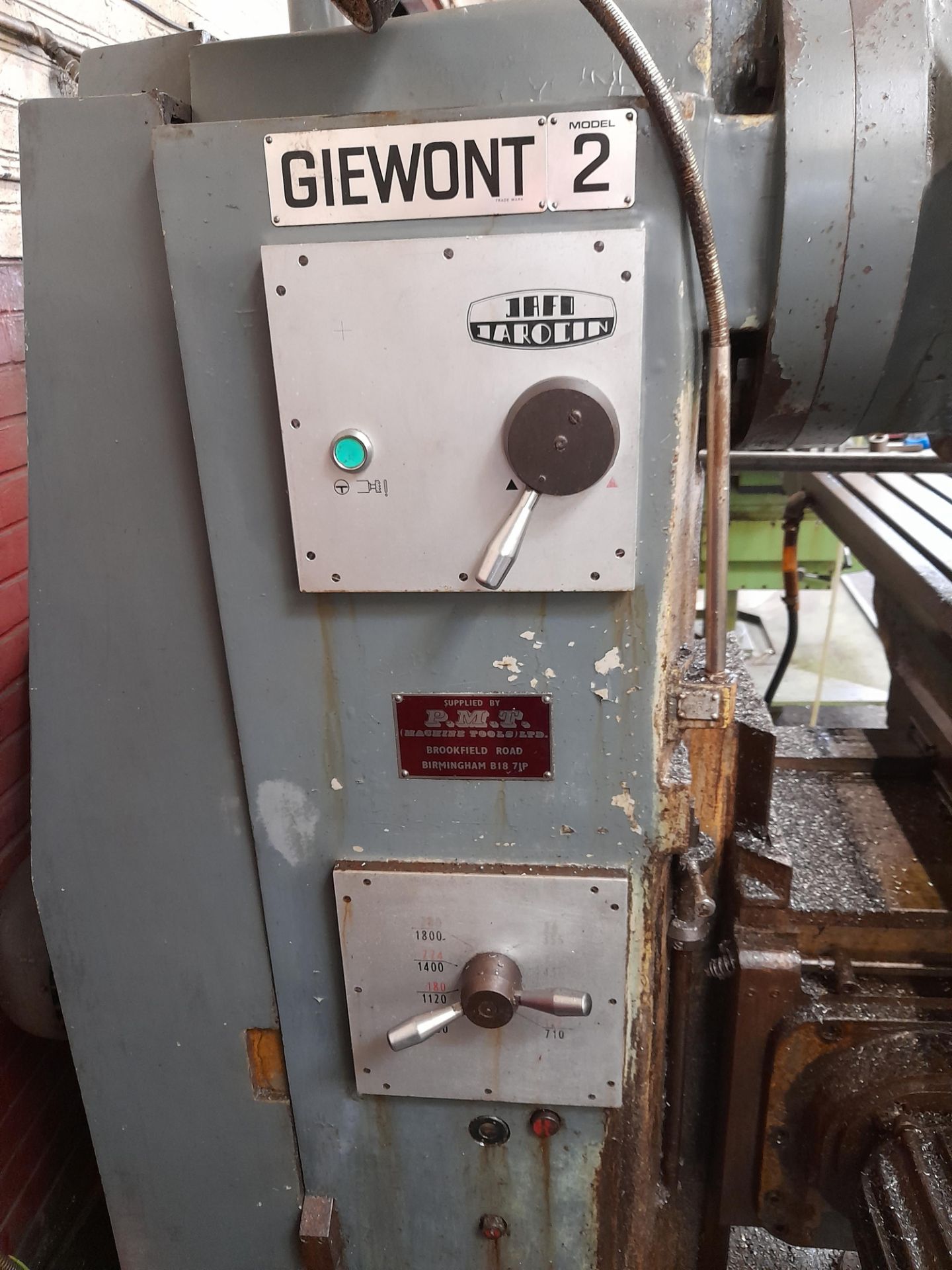 Giewont Model 2 Universal Milling Machine, Type FY - Image 5 of 6