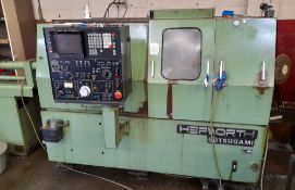 Hepworth/Tsugami NU-4B 3 axis Turning Centre, Seri