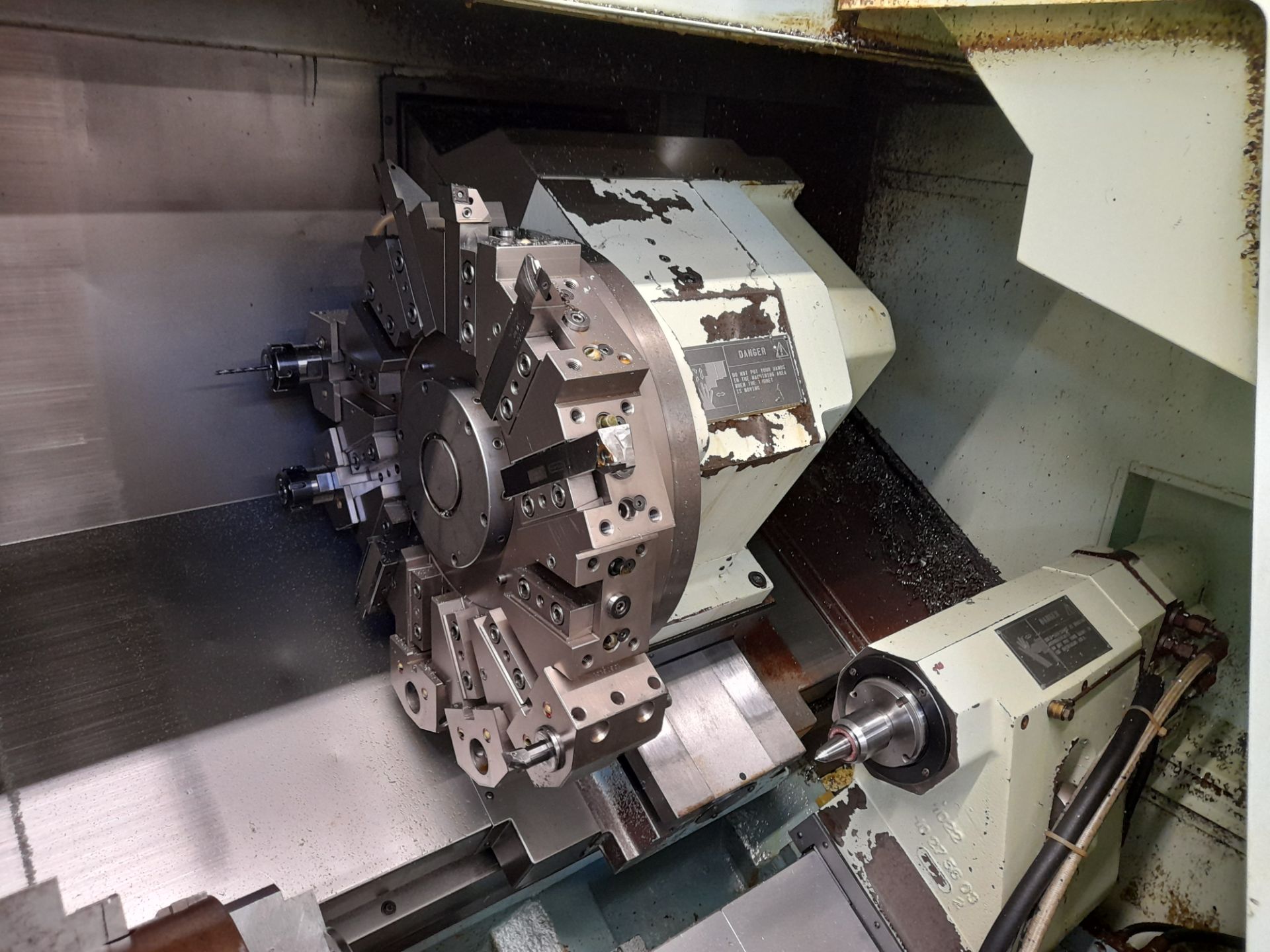 Biglia B501 3 axis CNC Turning Centre Serial numbe - Image 5 of 8