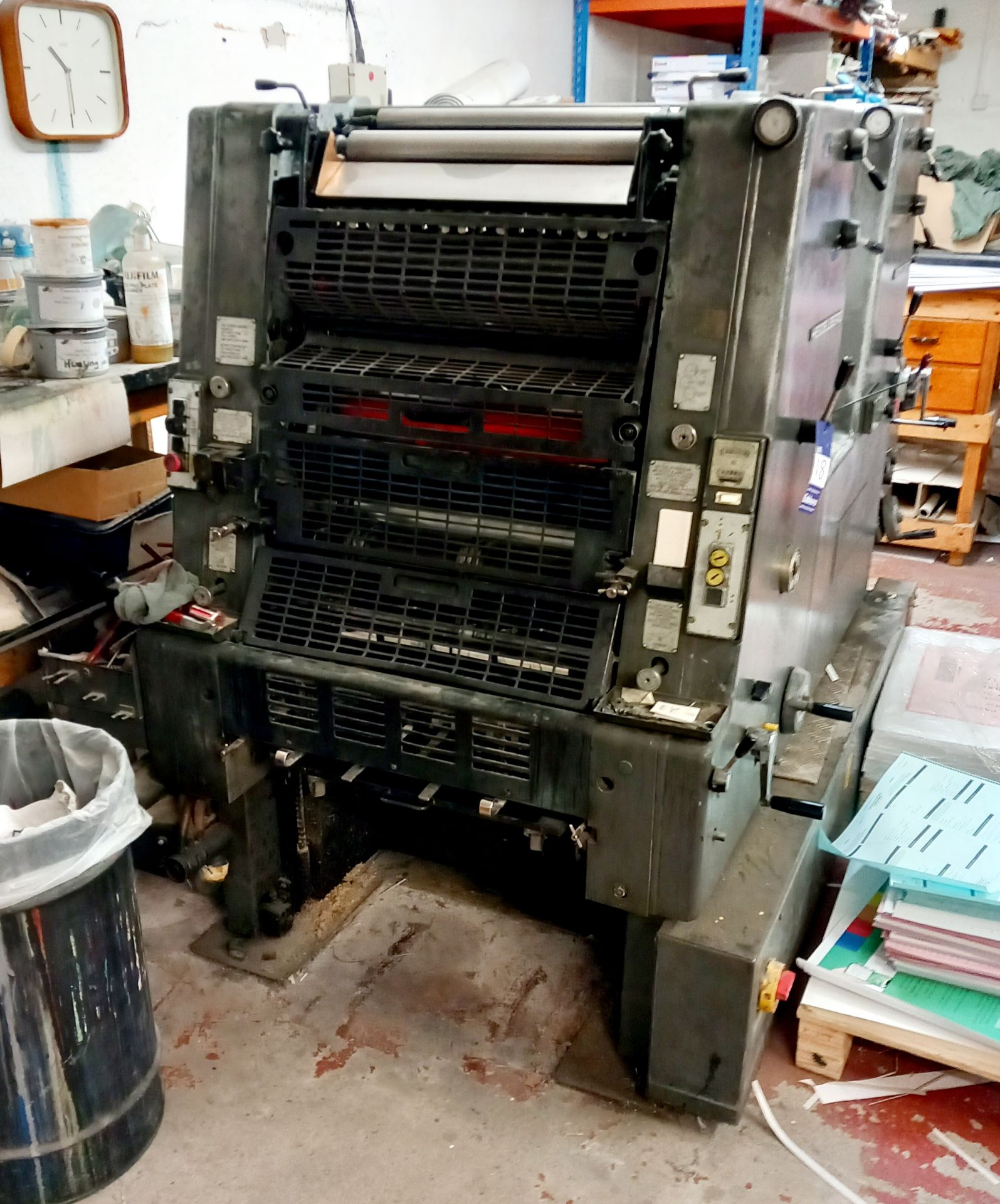 Heidelberg GTOZ 36x52 Two Colour Cylinder (not wor - Image 2 of 3