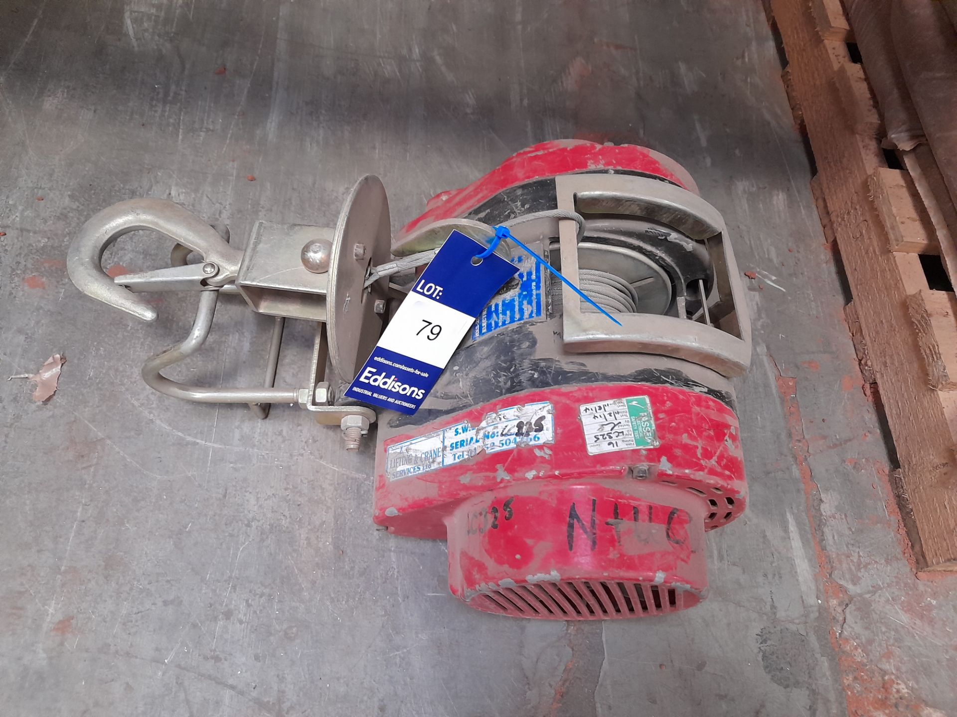 HXS-250F electric cable winch (Not certified)